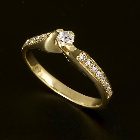 סוליטרים - טבעות אירוסין - SRE-858 Y